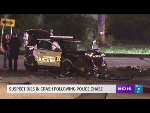Police: Suspect driving 120 mph killed in crash during high speed chase