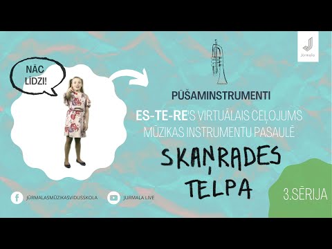 3. sērija, Esteres virtuālais ceļojums mūzikas instrumentu pasaulē SKAŅRADES TELPA – pūšaminstrumenti