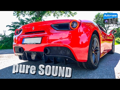 Ferrari 488 Spider (670hp) - pure SOUND (60FPS)