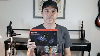 Video thumbnail for Xvive P58 - 5.8GHz Wireless Guitar/Bass Pedal System Review.  Let's Try it With Bass! by MyMusicMasterclass