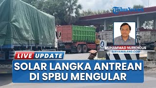 Keluhan Sopir Kehabisan Solar di Tuban, Kini Nampak Antrean Panjang Mengular di Sejumlah SPBU