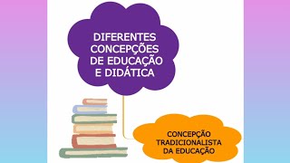 DIFERENTES CONCEPÇÕES DE EDUCAÇÃO E DIDÁTICA - CONCEPÇÃO TRADICIONALISTA DA EDUCAÇÃO