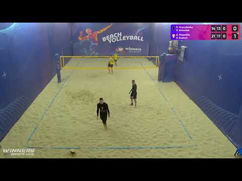 11:40 D. Svyrydenko / V. Antoniuk - A. Pasazhin / V. Kushch 15.03.2023 | Winners Beach Volleyball