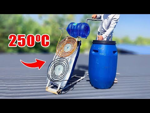 How to Get Instant Hot Water Without Electricity - Simple DIY Life Hack