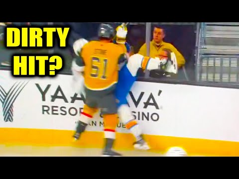 Mark Stone Dirty Hit on Philip Broberg | Vegas Golden Knights vs St Louis Blues 2026 Highlights