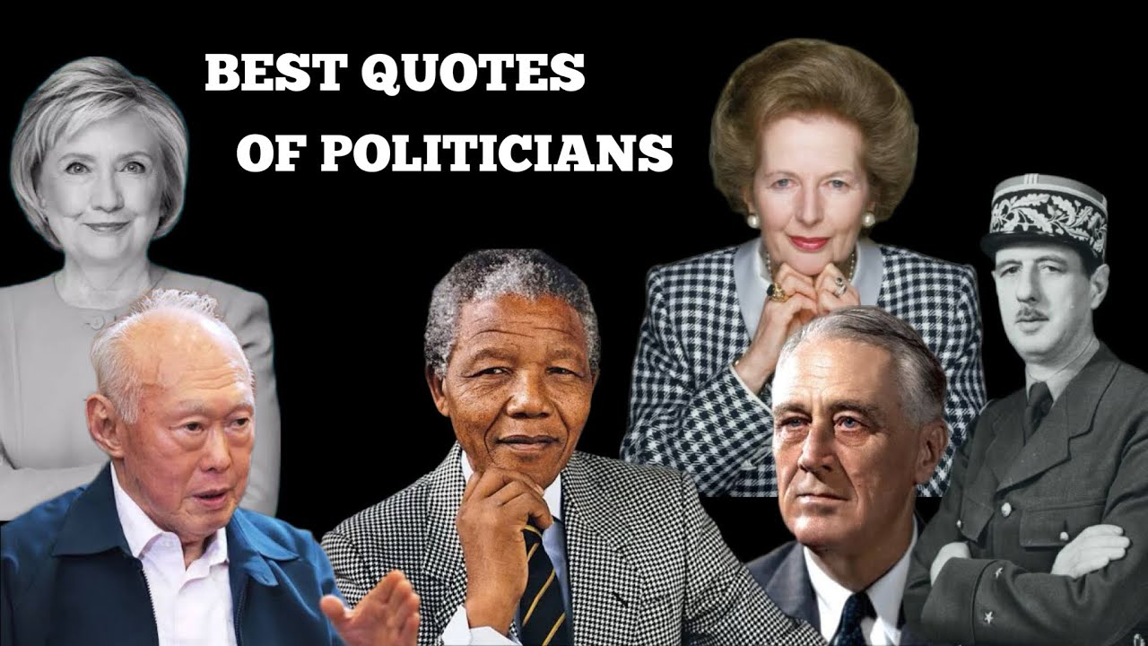 Best quotes of politicians