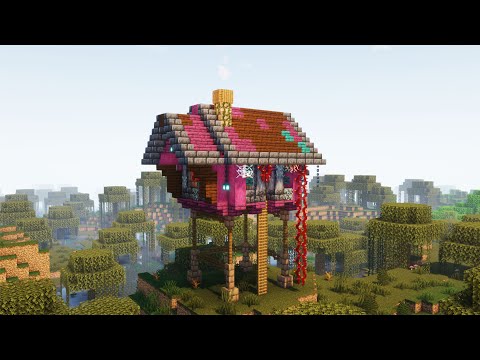 Ultimate Witch Hut Build - Minecraft Madness!