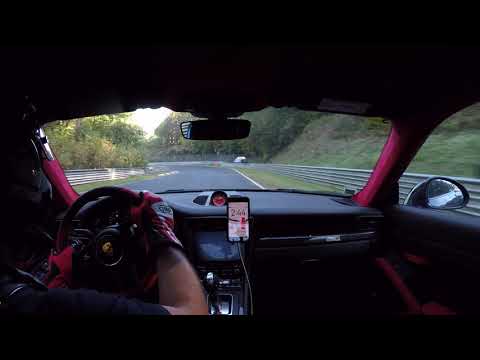 GT2 RS NURBURGRING BTG 7'04 with traffic 319KM/H