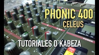 Video thumbnail for PHONIC CELEUS 400 TEST - PRUEBA - UNBOXING by Un Mapa en la Kabeza - Viajes y Cultura