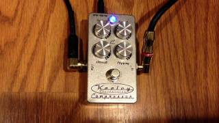 Video thumbnail for Keeley Compressor 4 knob by shnobel