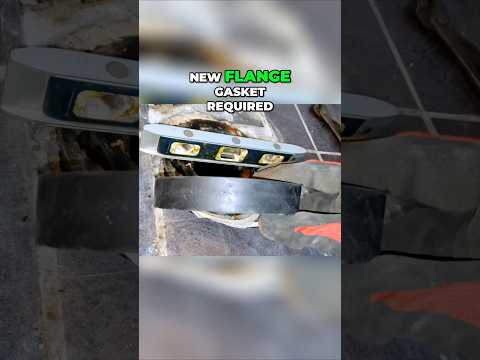 Part of a video titled Choosing the Right Gasket Thickness for a Leak-Free Toilet Install! 🛠️
