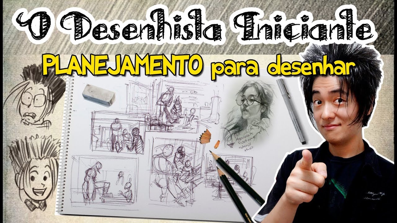 Planejamento para DESENHAR - O Desenhista Iniciante