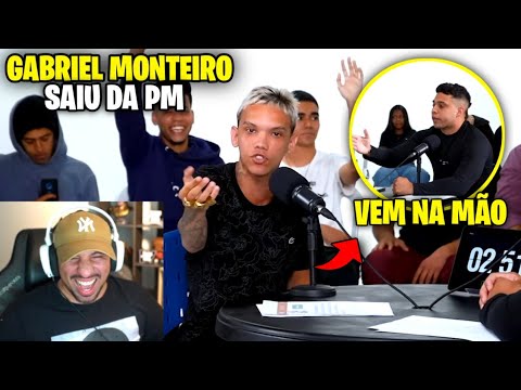 PIUZINHO REACTING TO GABRIEL MONTEIRO X HATERS