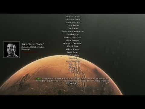 Call of Duty Infinite Warfare - Credits Voice Recordings (Farewell Messages)