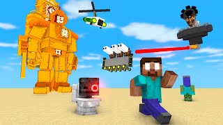 Minecraft Mobs : MONSTERS  SEASON 3 ALL EPISODE - Minecraft Animation