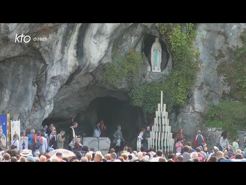 Chapelet du 7 octobre 2022 à Lourdes