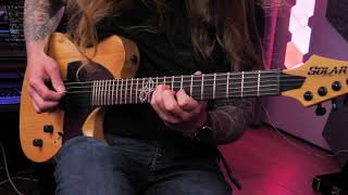Video thumbnail for Solar Guitars T2.6 N by Solar Guitars