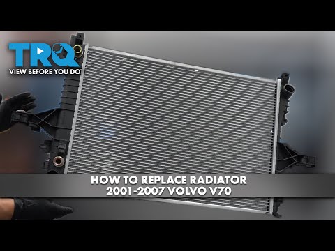 How to Replace Radiator 2001-2007 Volvo V70