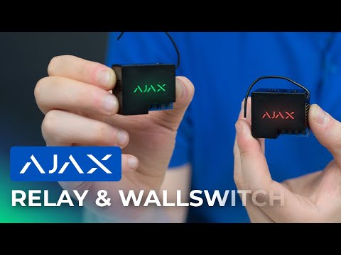 Ajax HomeSiren vidaus sirena (balta) video