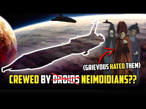 The ONLY Major Separatist Ship in the Clone Wars that WASN’T Entirely Crewed by Droids