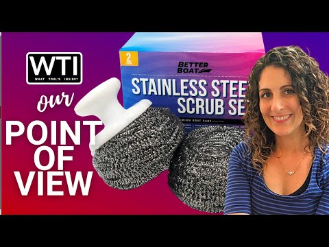 Better Boat Stainless Steel Scrub Set - WTI product video review
