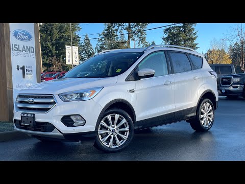 2018 Ford Escape Titanium + NAV, Moonroof, Reverse Camera Review | Island Ford