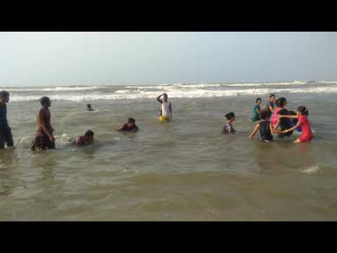 Raikula group enjoy to puri see beach