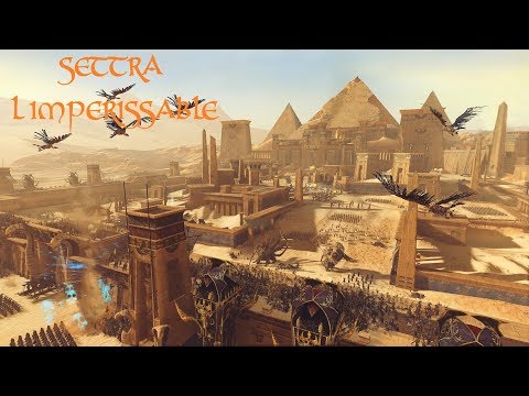 BATAILLE DE SIEGE Settra Rois des Tombes VS Morathi Elfes Noires !