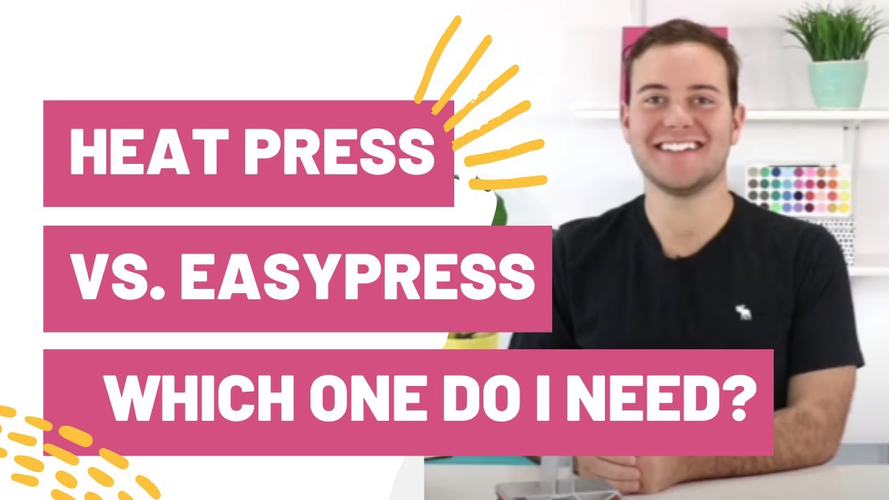 Heat Press Vs. EasyPress – Which One Do I Need?