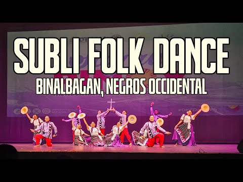 Subli Folk Dance perfomed by the Municipality of Binalbagan during the Sayaw Pinoy 2024 Folk Dance
