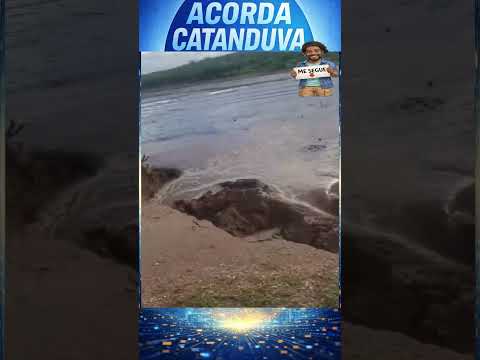 Açude de Zé Pereira, rompeu na manhã de segunda-feira (9)