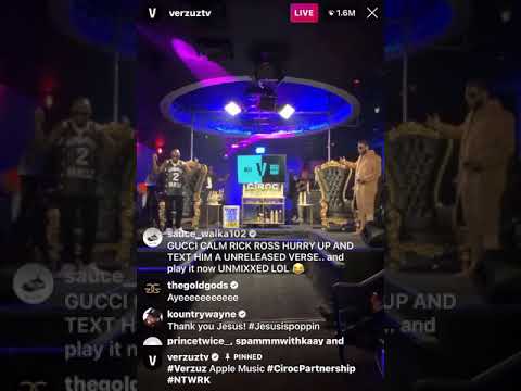 Jeezy vs Gucci Mane “So Icy” Live Performance on VerzuzTV