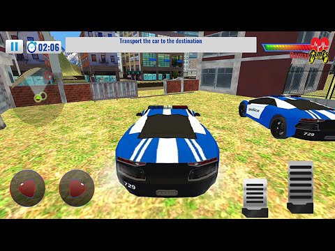 US Police Car Transport Cruise Ship Police Plane Cargo - Android Gameplay FHD