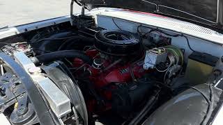 1959 Chevrolet Impala Two Door Hardtop Engine Bay