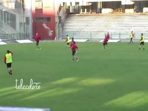 TG 071211 Salerno Calcio con Giubilato contro l'Anziolavinio