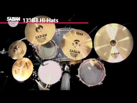 SABIAN 13" B8 Hi-Hats, зображення 1