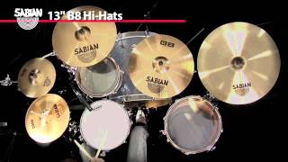 Video thumbnail for SABIAN 13" B8 Hi-Hats by SABIAN Cymbals