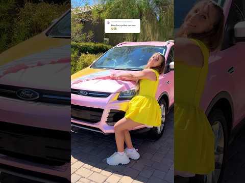 I Turned My Car Yellow!