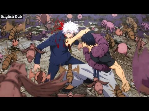 Gojo vs Toji | Jujutsu Kaisen | English Dubbed | Full Fight