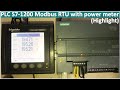 PLC S7 1200 Modbus RTU Communication With Schneider Power Meter
