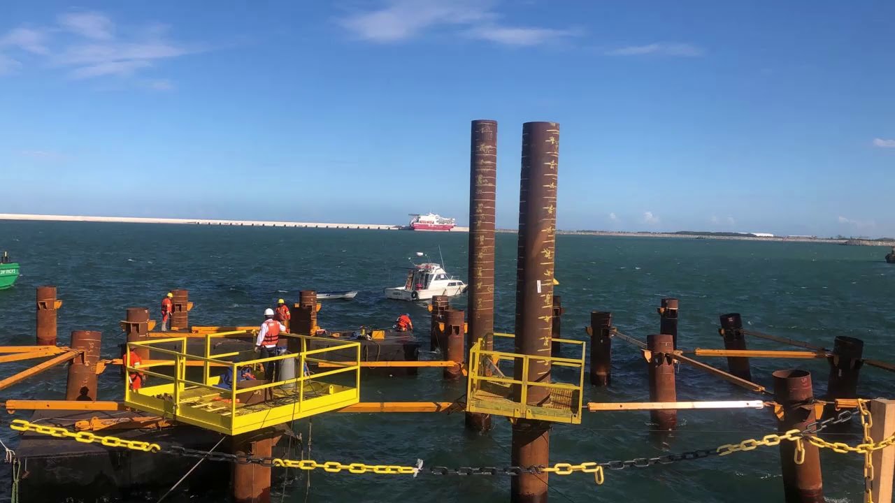Off Shore Dynamic Pile Load Test