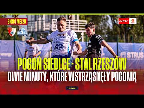 MKP Miejski Klub Pilkarski Pogon Siedlce 1-2 ZKS Zakładowy Klub Sportowy Stal Rzeszów 