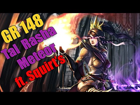 Diablo 3 Season 27 - Tal Rasha Meteor Wizard GR 148 (1.9k para, Squirt's setup)