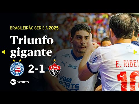 BAHIA SUPERA EXPULSÃO AOS 2 MINUTOS E TRIUNFA NO BA-VI COM GOL "FEIO" | BAHIA 2X1 VITÓRIA