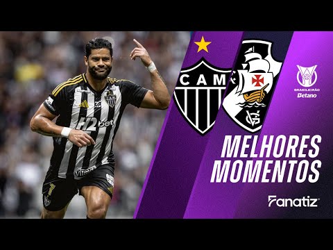 Atletico Mineiro 5x0 Vasco da Gama | Melhores Momentos | Brasileirão 2025