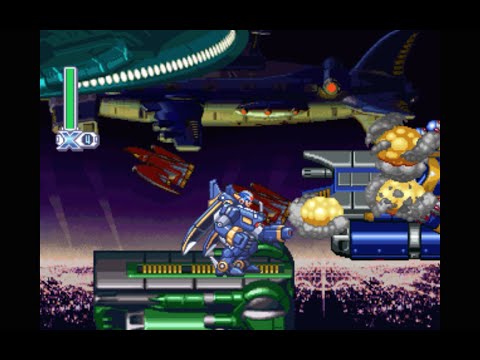 Mega Man X4: Storm Owl Stage (X) [1080 HD]
