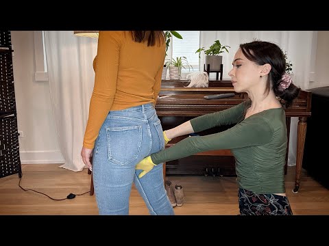 ASMR - TSA Security Check Role Play with @MadPASMR - Fast and Aggressive Pat Down Role Play