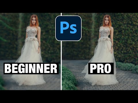 4 LEVELS of Background Blur in Photoshop - Beginner to Pro!