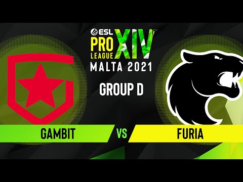 CS:GO - Gambit vs. FURIA [Inferno] Map 1 - ESL Pro League Season 14 - Group D