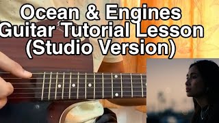 Oceans & Engines - NIKI // Easy Guitar Tutorial,All Sections, Chords
